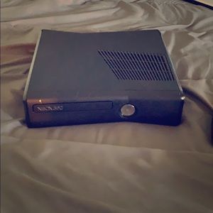 Xbox 360 with controllers and many games